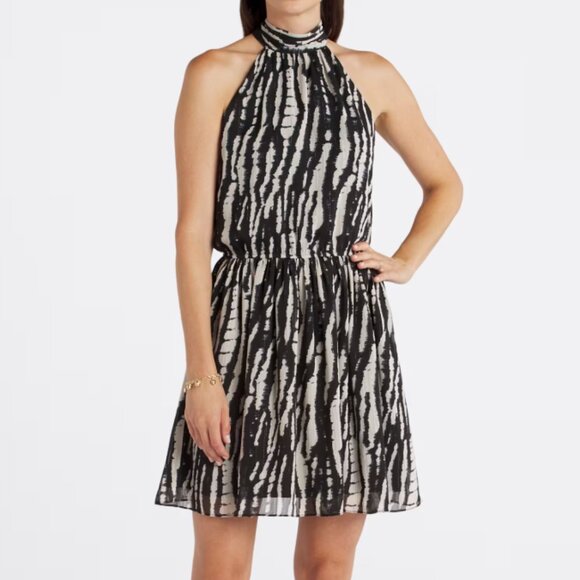 Nine Britton Avriel Halter Neck Dress - Size M - Picture 1 of 7